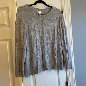 Grey cardigan
